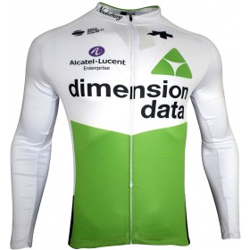 Wielershirt 2019 Dimension Data N001 Lange Mouw